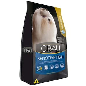 Ração Farmina Cibau Sensitive Fish para Cães Adultos de Raças Pequenas - 10,1 Kg