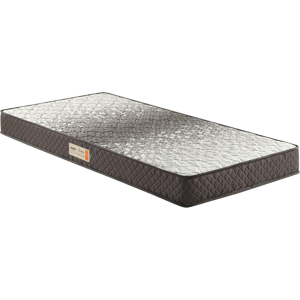 Colchão Solteiro Ecoflex D28 Ecoline 088x188x14cm Marrom