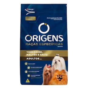 Ração Seca Origens Premium Especial Raças Específicas para Cães Adultos das Raças Yorkshire, Maltês e Spitz - 10,1 Kg