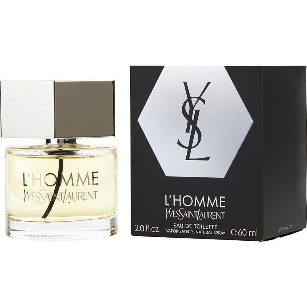 Perfume Masculino L`Homme Yves Saint Laurent Yves Saint Laurent Eau De Toilette Spray 60 Ml (Nova Embalagem)