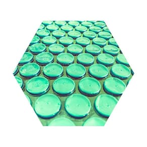 Capa Térmica Piscina 3 X 3 Thermocap 300 Micras Verde