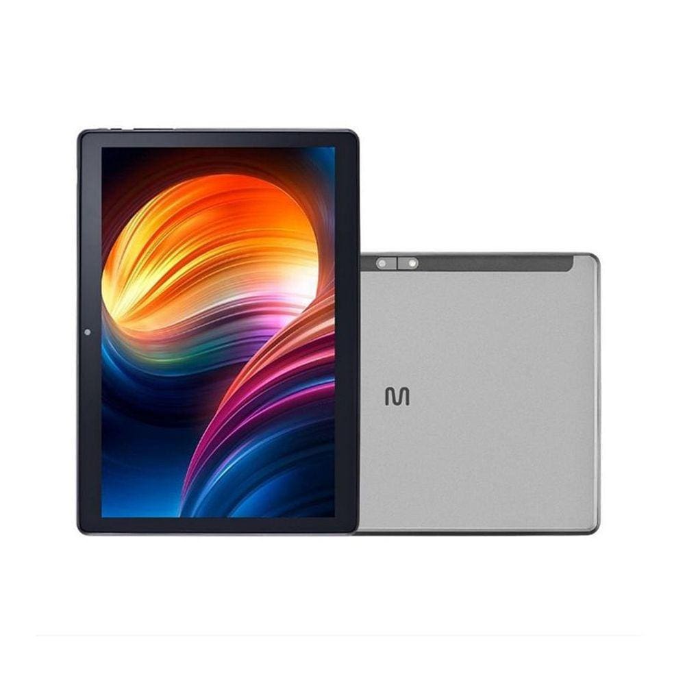 Tablet Multilaser Ultra U10 Prata + Kids Space 64Gb Função