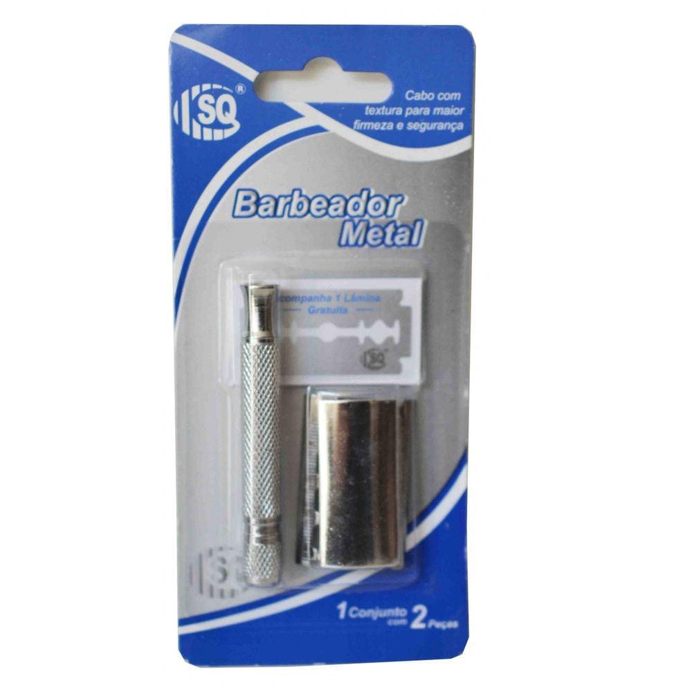 Aparelho De Barbear De Metal com Lamina