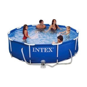 Piscina Intex 4485L Estrutural Com Bomba Filtrante 110V