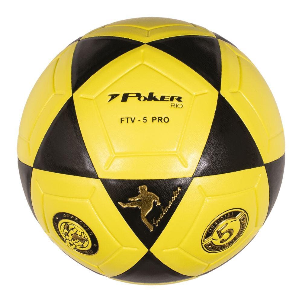 Bola Futevôlei Poker FTV 5 Pro Rio Amarelo