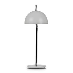 Abajur 7615 prata-13x46 cm-1L-Soq G9 max 40w-bivolt