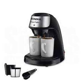 Cafeteira Elétrica Mondial Smart Coffee Com 2 Xícaras Preto