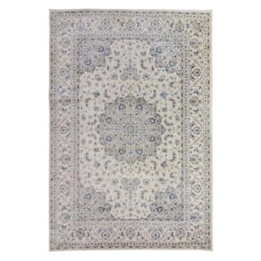 Tapete Sala Nain Cru 200X250 Cm Industrializado Tipo Persa