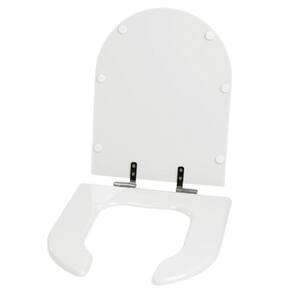 Assento Laqueado Luna Medic Branco Tampa Para Vaso Icasa Mdf