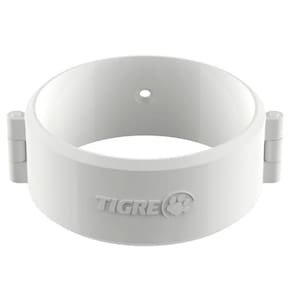 Abraçadeira Circular Aquapluv Style 88Mm Branca