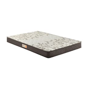 Colchão Casal Ecoflex Espuma D26 Ecoline Bordado 138x188x17cm Marrom