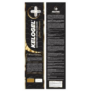 Fita Silicone 70Cmx3Cm Espessura 1.8Mm Linha Premium Kelogel