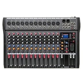 Mesa De Som 12 Canais Com Bluetooth,Delay,Usb,Mp3,+48V