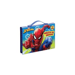 Maleta De Pintura Infantil Homen Aranha 72 Itens Spider Man