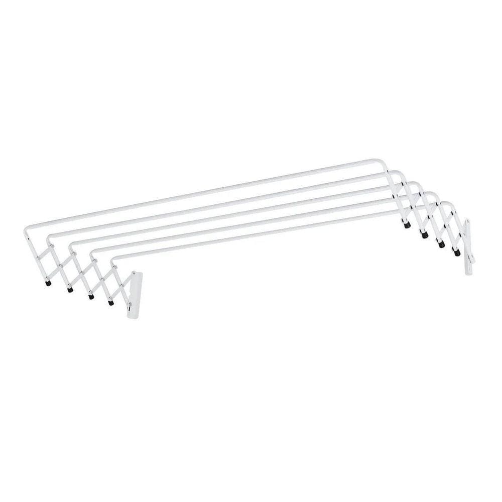 Varal Retratil Profissional 120Cm Sanfonatto Suporta 10Kg
