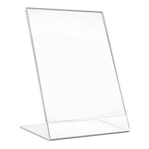 Display Expositor Acrilico A4 Porta Folha Mesa 30X21 2 Pcas