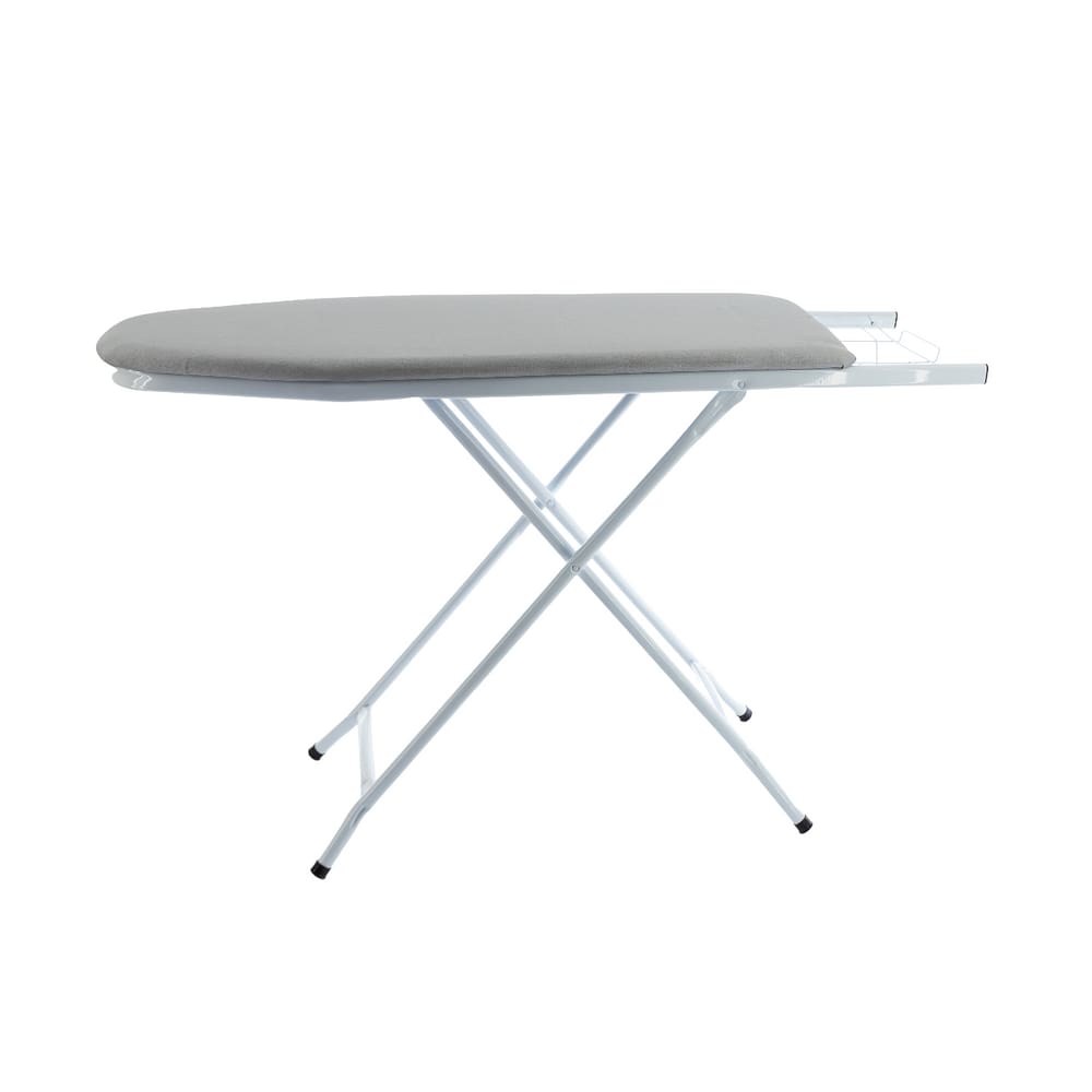 Mesa De Passar Extra Forte C/Passa Mangas Branca - Utilaço
