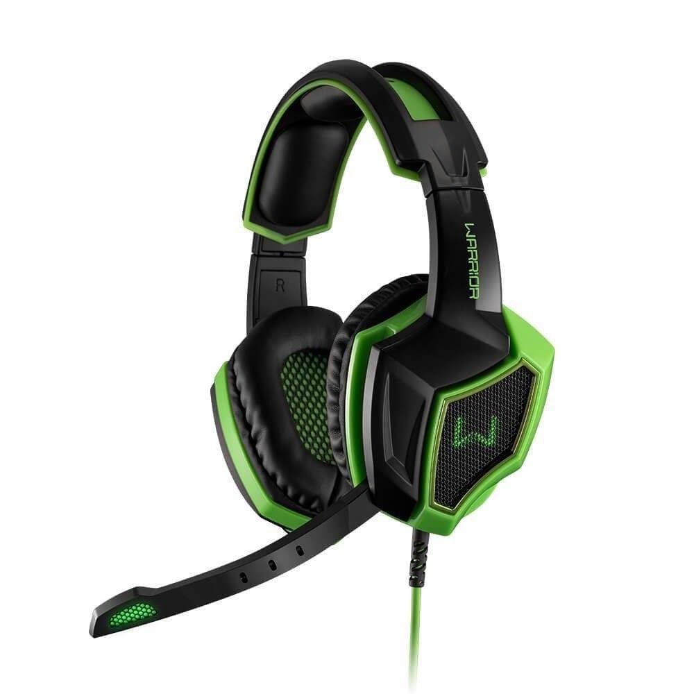 Headset Gamer Multilaser PH224 C/Microfone Preto e Verde