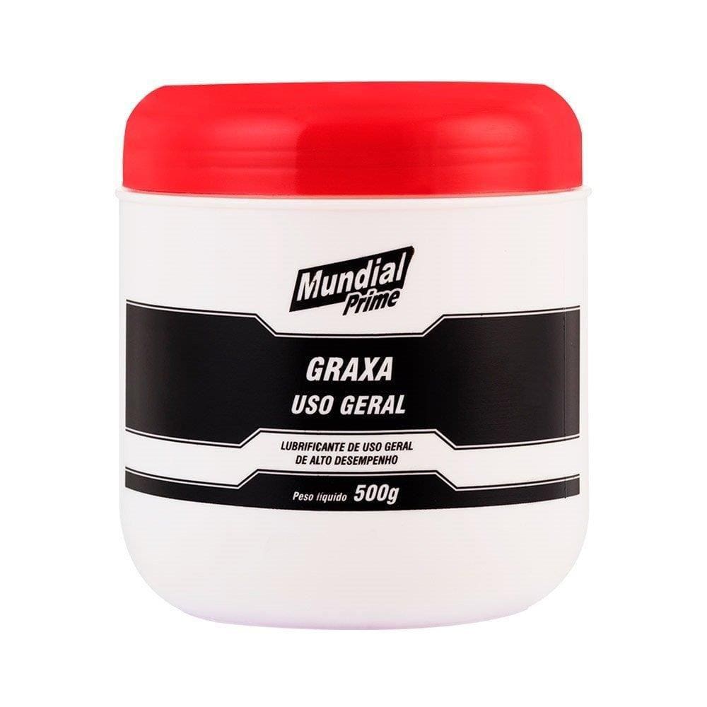Graxa Mundial Prime Uso Geral - Embalagem com 12 Unidades de 500g