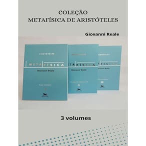 Metafísica De Aristóteles – Coleção 3 Volumes
