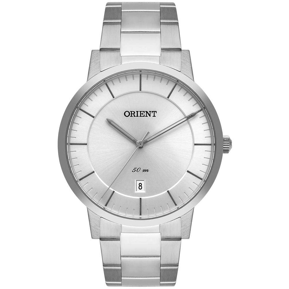 Relógio Orient Masculino Ref: Mbss1433 S1sx Social Prateado