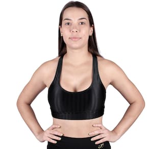 Top Selene 3D Com Bojo Removivel Preto