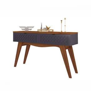 Aparador Buffet 2 Portas Isis Fusion Matte Grafite Frade