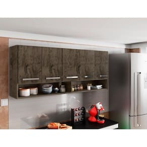 Armário Cozinha Aéreo 5 Portas Castani Filipinas Bela Casa