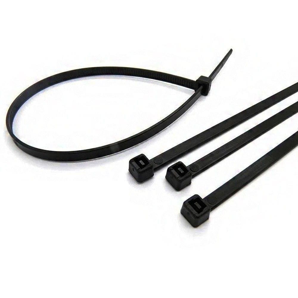 Abraçadeira De Nylon Preto 50 Uni Cinta Plastica Enforca