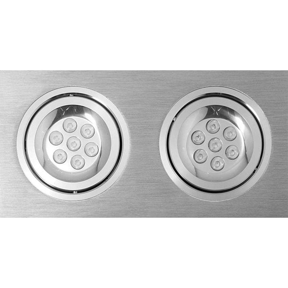 Spot Plafon Embutido Nyx G Duplo Com Led