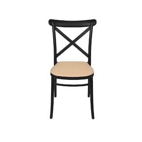 Cadeira Para Sala de Estar Plats OR Design Preto