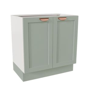 Balcão 2 Portas 80cm sem Tampo Arizona CabeCasa MadeiraMadeira Branco/Menta