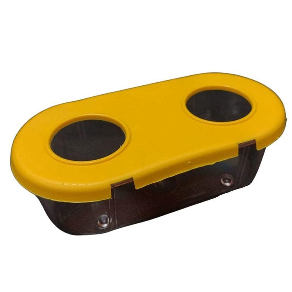 Comedouro Médio 2  Furos InjetFour - Diversas cores