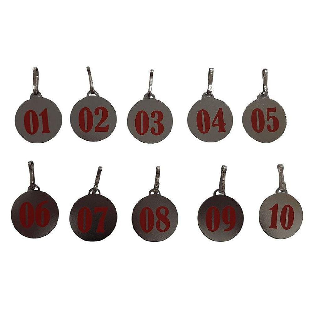 Numeração Medalha para Gaiola