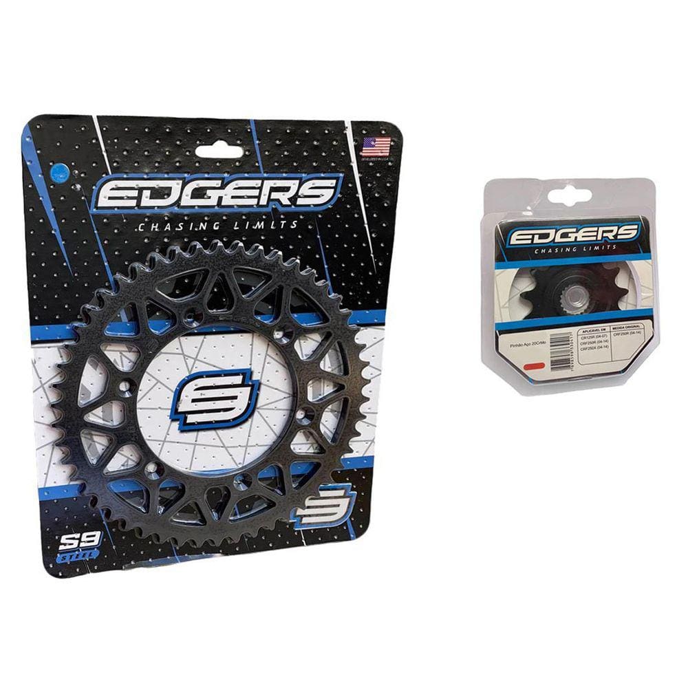 Kit Relação Coroa Pinhão Edgers Husqvarna Ktm 125 /250/300/350/450