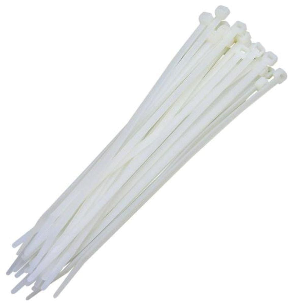 Abracadeira De Nylon 2.5X150mm Branca