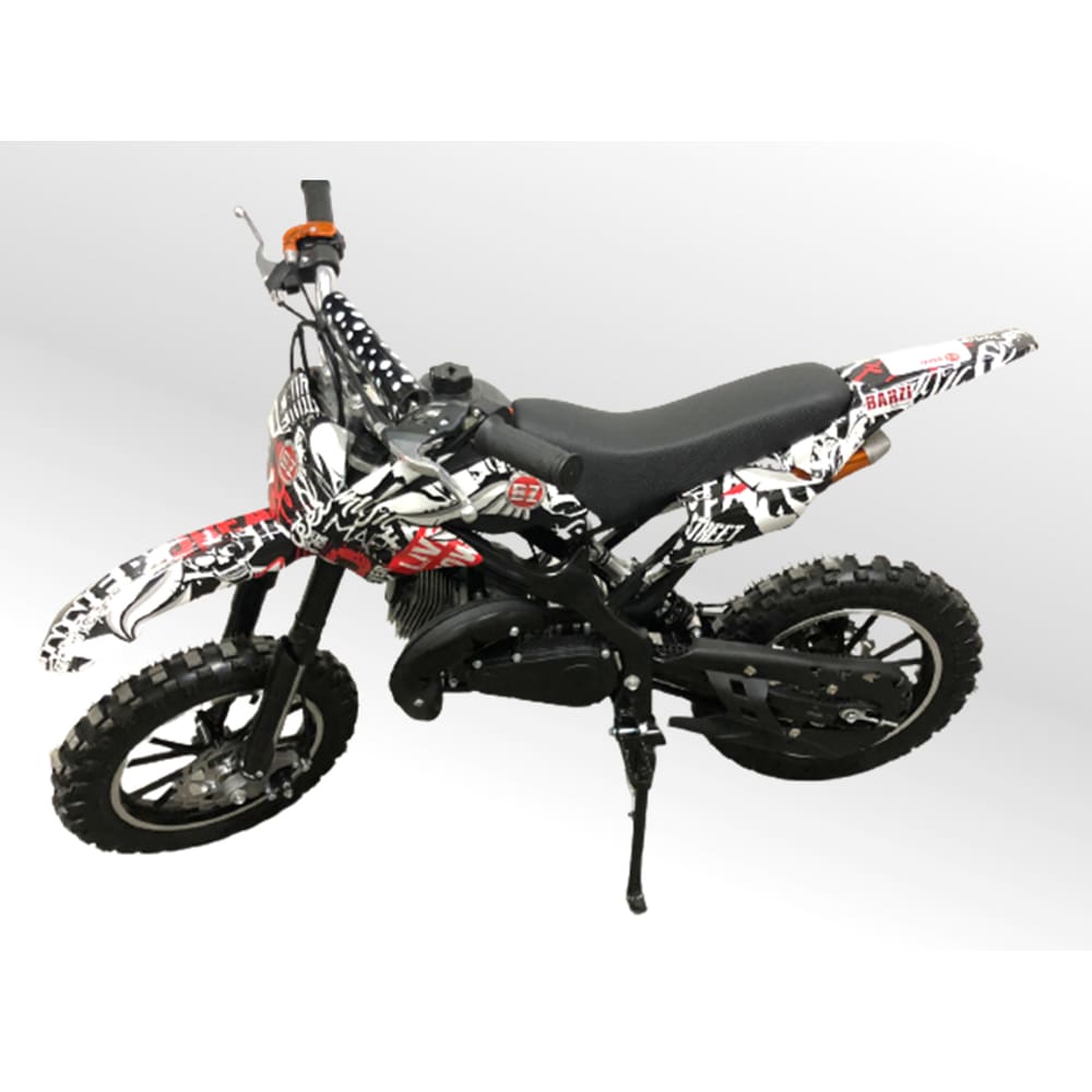 Mini Moto Infantil Partida Elétrica Gasolina 2T 49CC Cross Trilha Off Road  Importway WVDB-005