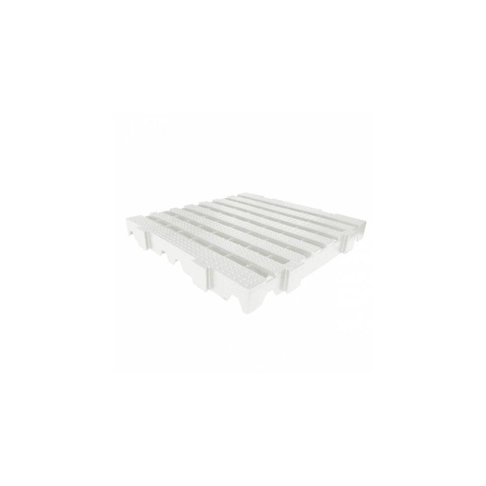 Estrado para Câmara Frigorífica Reforçado Croplastic 40x40x4,5cm Branco