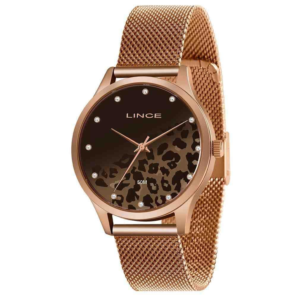 Relógio Rose Gold Feminino Lince  LRR4716L