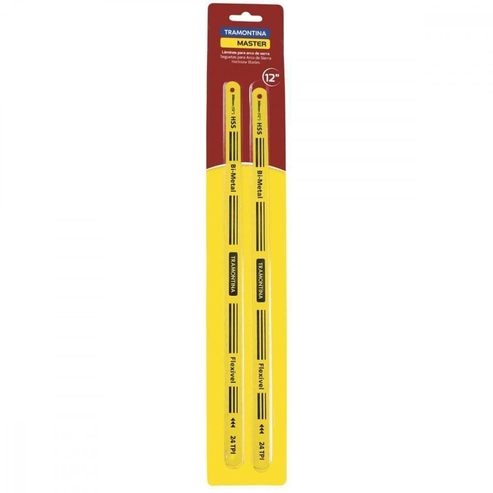 Conjunto De Lâminas Para Arco Serra 12´´ 24 Dentes" 2 Peças