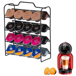 Organizador P/32 Cápsulas Café Dolce Gusto Preto porta capsulas Permium