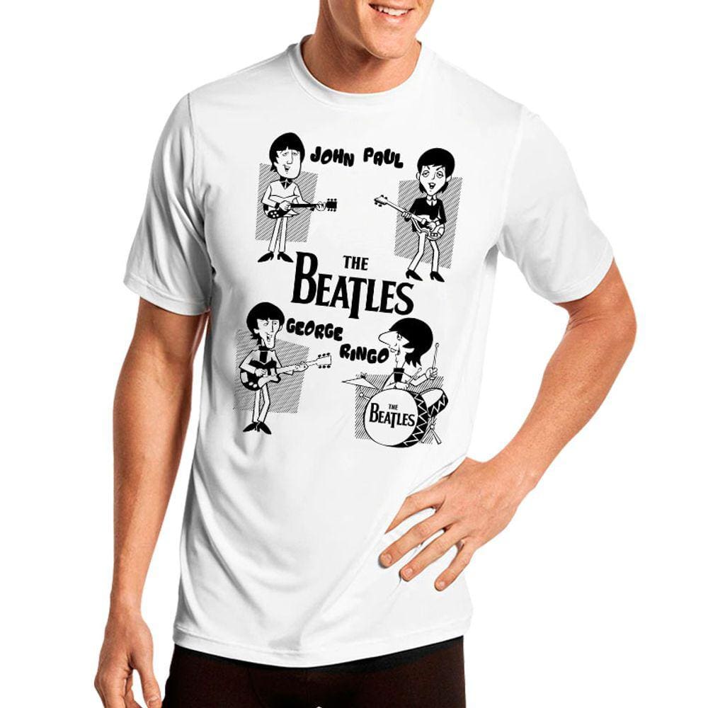 Camiseta camisa The Beatles , desenho animado, varias cores