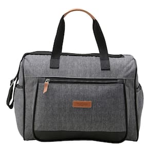 Bolsa de Maternidade Pirulitando Baby Grande Aconchego Cinza