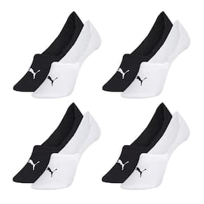 Kit 8 Pares de Meias Puma Femininas Sapatilhas Invisíveis 34-38