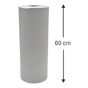 Rolo Bobina Strong Reciclada Manilha Lanches Limpo 60Cmx200M