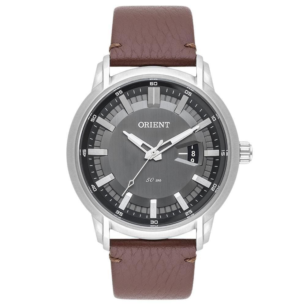 Relógio Orient Masculino Prata Analógico Mbsc1039 G1Nx