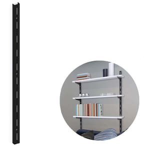 Trilho Cremalheira Simples 50Cm Preto Brasforma