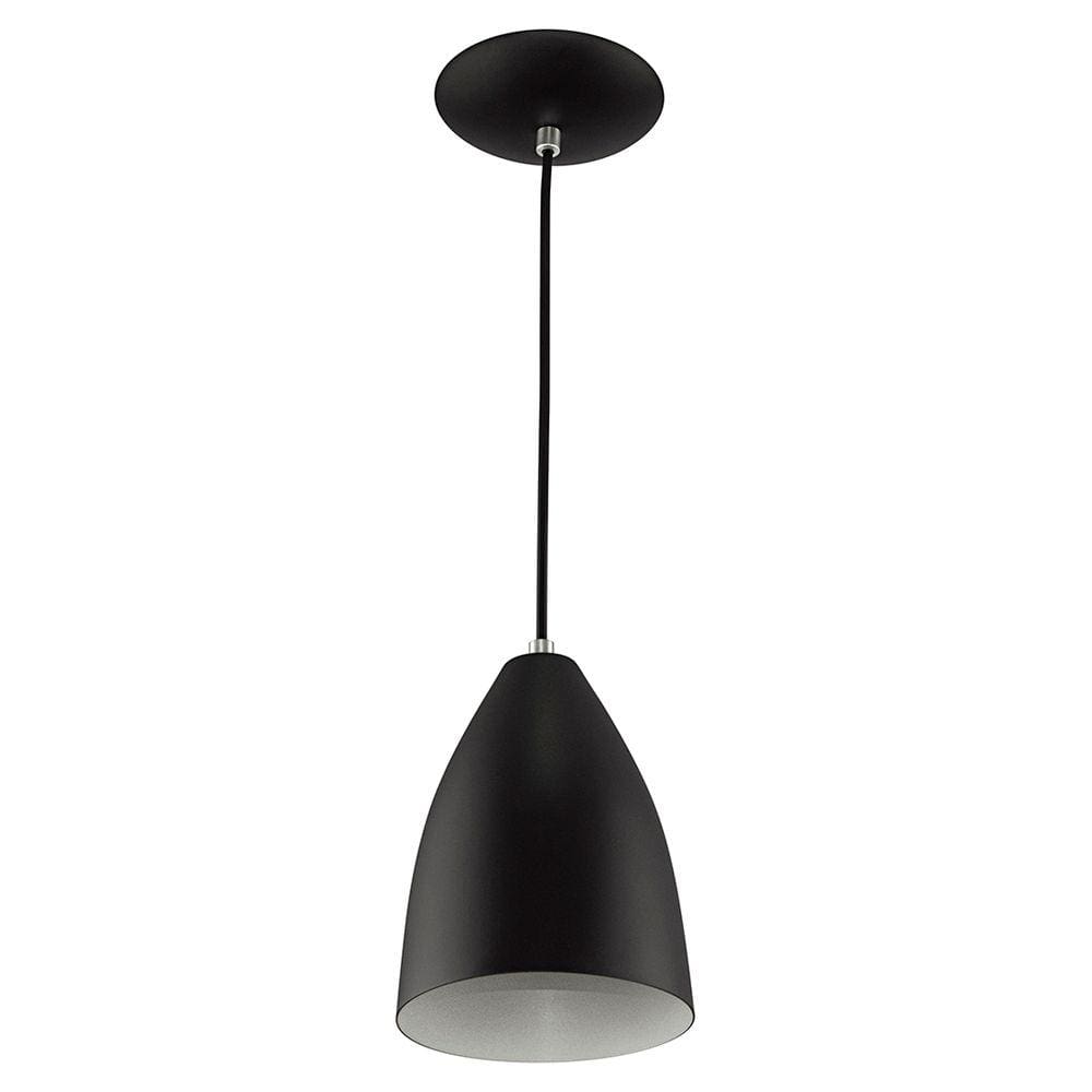 Pendente Vegas Premium Gourmet em Aluminio Preto/Branco
