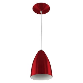 Pendente Vegas Premium Gourmet em Aluminio Cereja Metálico