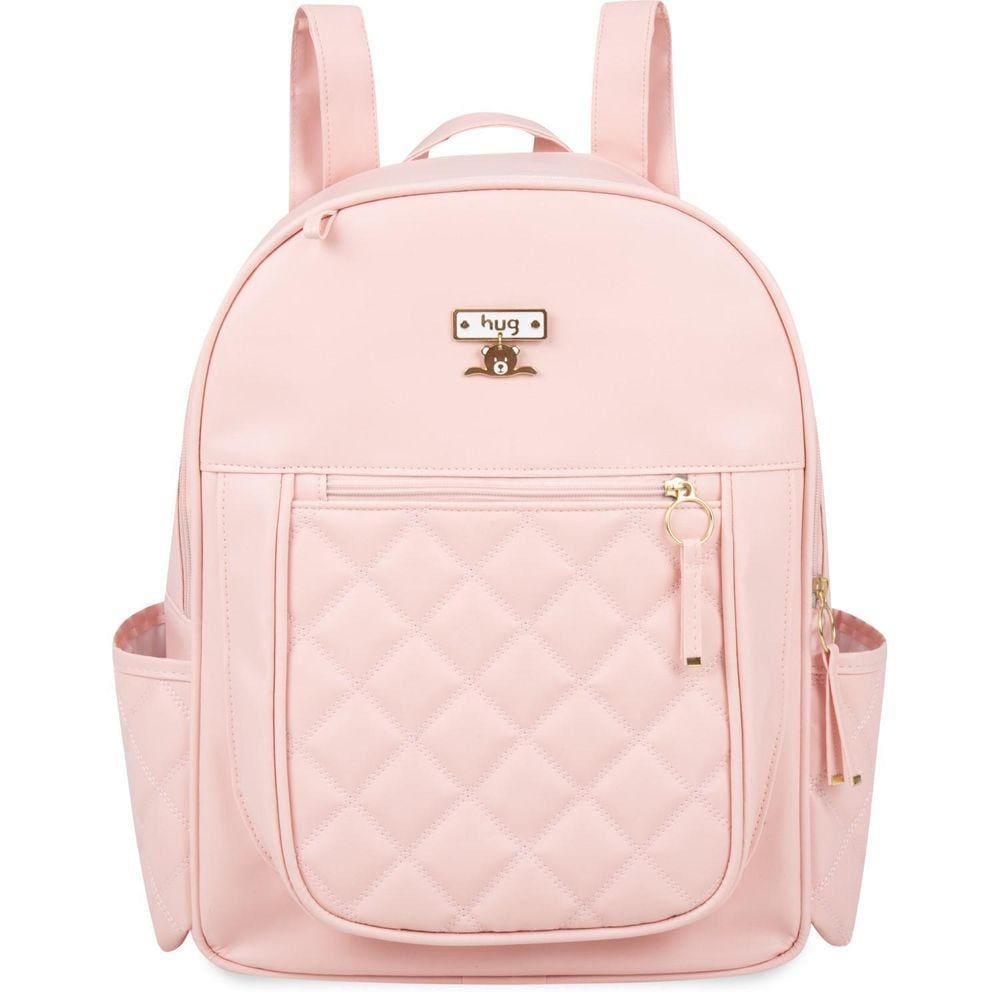 Mochila De Maternidade Hug Graciosa Rosa